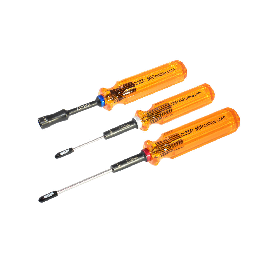 MIP - MIP Wrench Set Gen 2, 1.5mm, 2.0mm Hex & 7mm Nut - MP9620