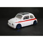Montech - MTC Mini Lexan Body 1/10 (Fiat 595 Sport) (210mm Wheelbase) MT008001 - Clear with Masking