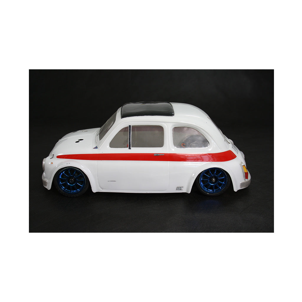 Montech - MTC Mini Lexan Body 1/10 (Fiat 595 Sport) (210mm Wheelbase) MT008001 - Clear with Masking