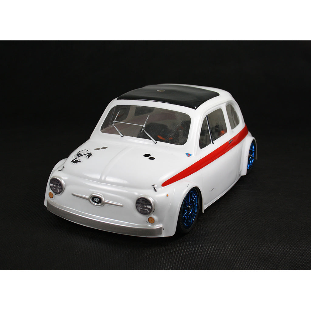 Montech - MTC Mini Lexan Body 1/10 (Fiat 595 Sport) (210mm Wheelbase) MT008001 - Clear with Masking