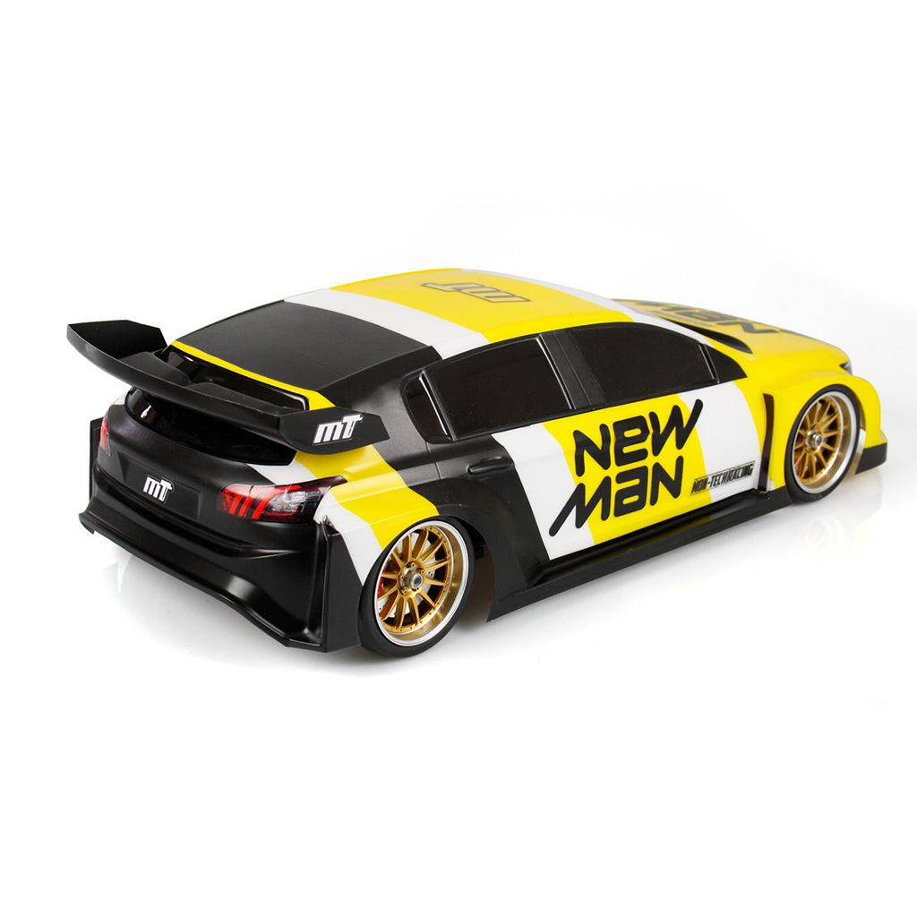 MONTECH PEUGEOT 308 TCR 2.0 - RC CAR BODY SHELL 1/10 190MM - FWD STD - MT019017.1