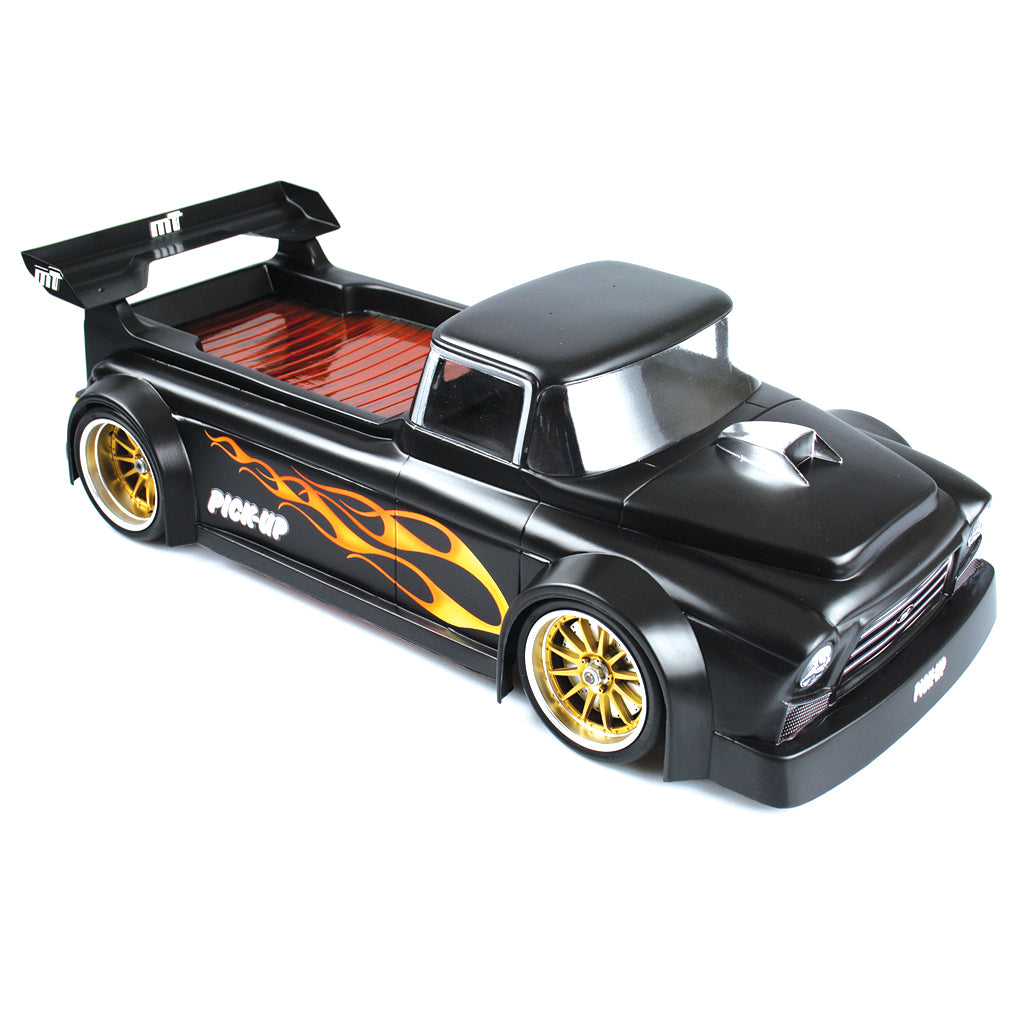 MONTECH - PICKUP TRUCK 1/10 TC BODY SHELL 190MM - NOT PAINTED - MT020005 (256mm wheelbase standard / 190mm wide)