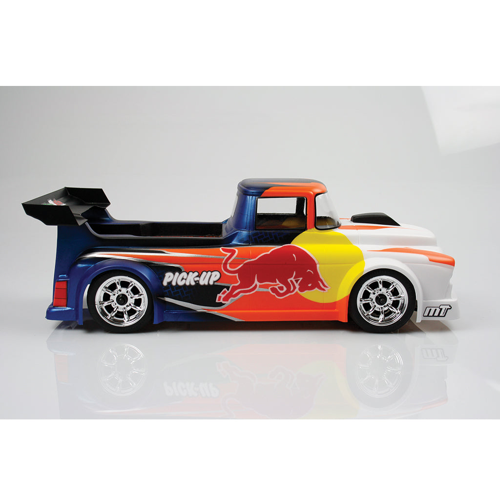 MONTECH - PICKUP TRUCK 1/10 (M-Chassis) BODY SHELL - NOT PAINTED (210mm Wheelbase) - MT020006 (redbull stickers not included) Fits Tamiya Mini