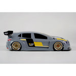 MONTECH RENAULT MEGAN M.R. SPORT - RC CAR BODY SHELL 1/10 190MM - FWD LIGHTWEIGHT - MT022003L