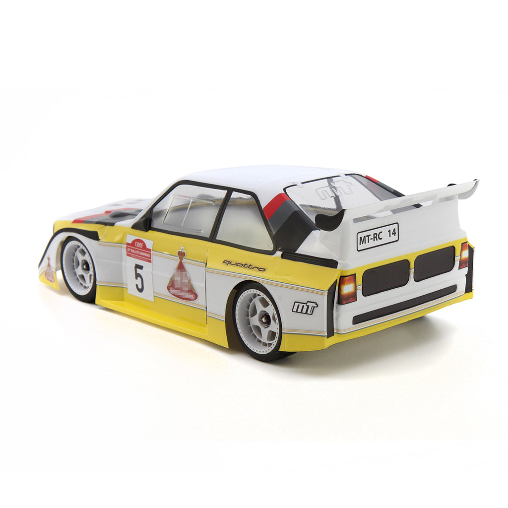 MONTECH - AUDI S1 QUATTRO 1/10 BODY SHELL 190MM - NOT PAINTED - MT024010