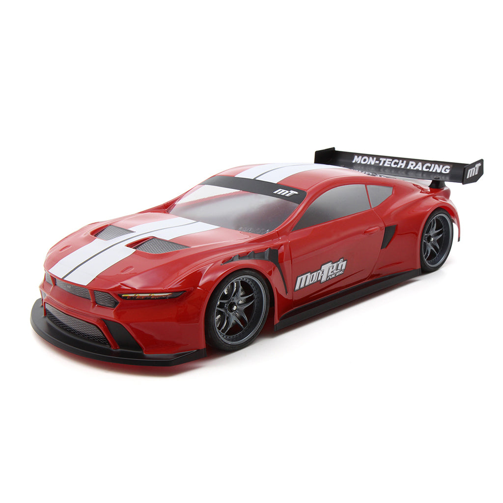 Montech - 1/10 RC Car Body Shell - Ford Mustang GT3 (Supplied Clear in Lexan - 190mm Wide) - MT026004