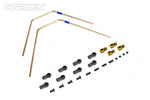 Carten / LOUISE - T410 / LTX (Hop-up) 1.6mm (Blue) Sway Bar Set -  NHA435