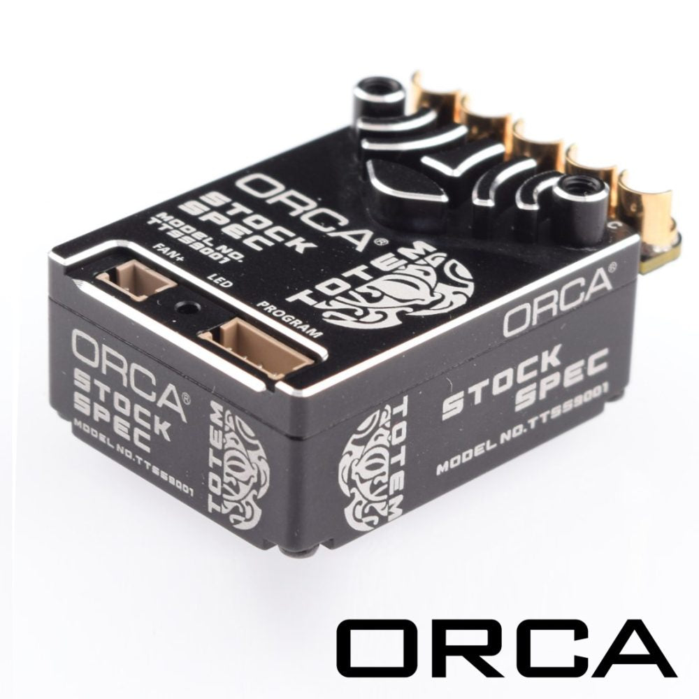 ORCA - Totem 2S 100A – Blinky Pro Brushless ESC (Great for 25.5T Brushless Mini) (1/12 to 1/10th) OR-ES22TOTEM2S