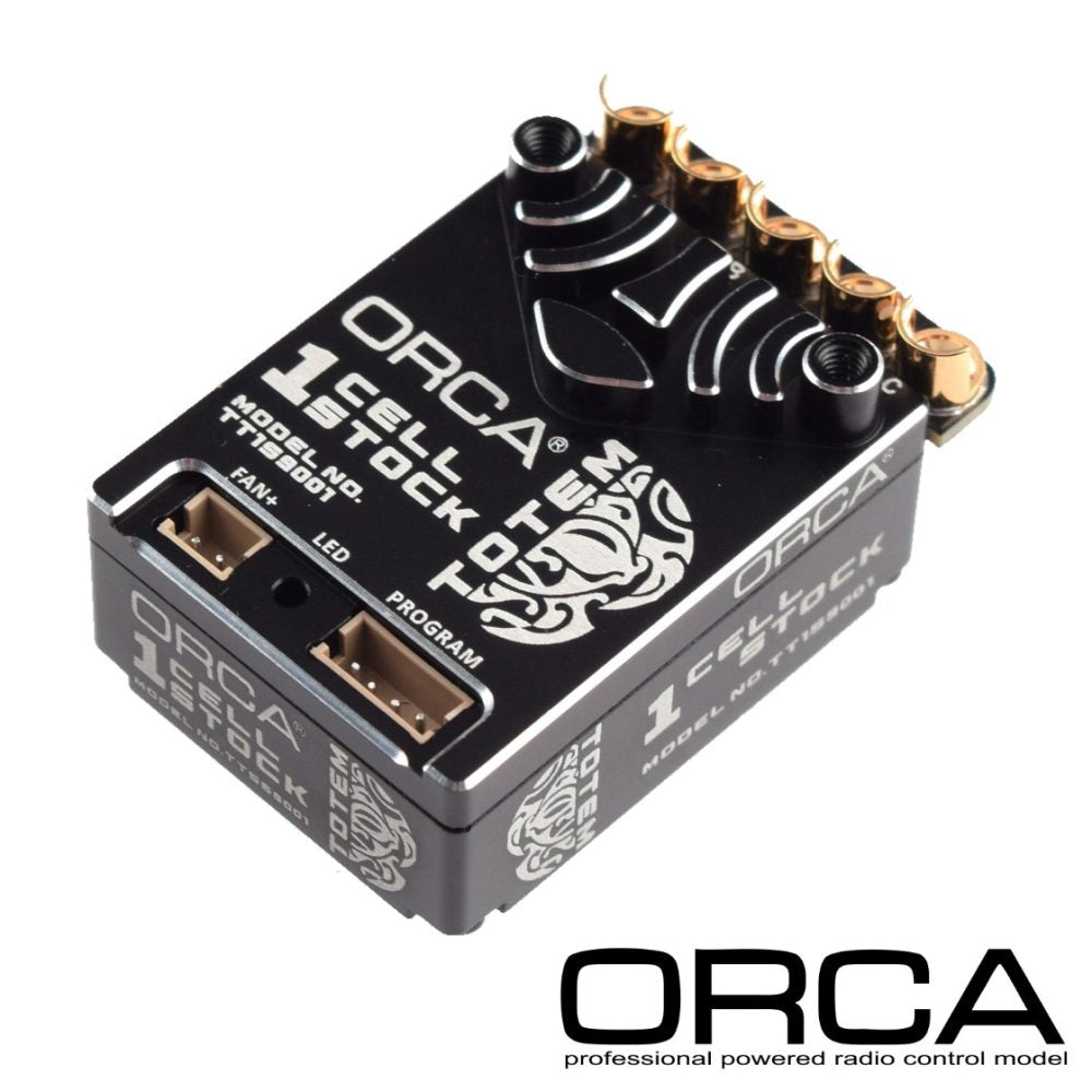 ORCA - Totem 1S – 1/12th 1S pro electronic speed controller - OR-ES23TOTEM1S