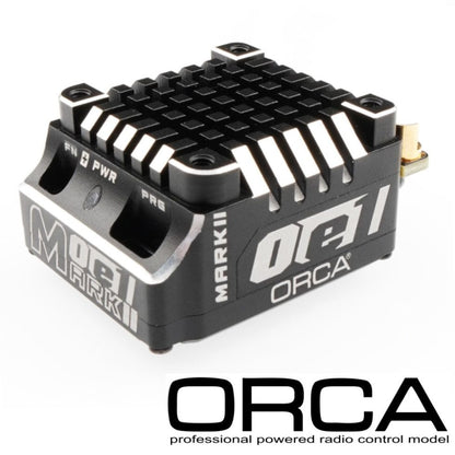 ORCA - OE1 Mk 2 – 1/10th Pro electronic speed controller ESC Brushless 2S - OR-ES24OE1MKII