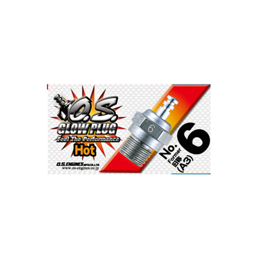 OS Engines - OS GLOW PLUG NO.6 (A3) - OS71605300