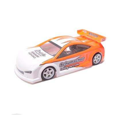 Penguin - Optus Body Shell - FITS MTC M-Chassis size 210MM Wheel Base) - Clear with Masking - PCB041