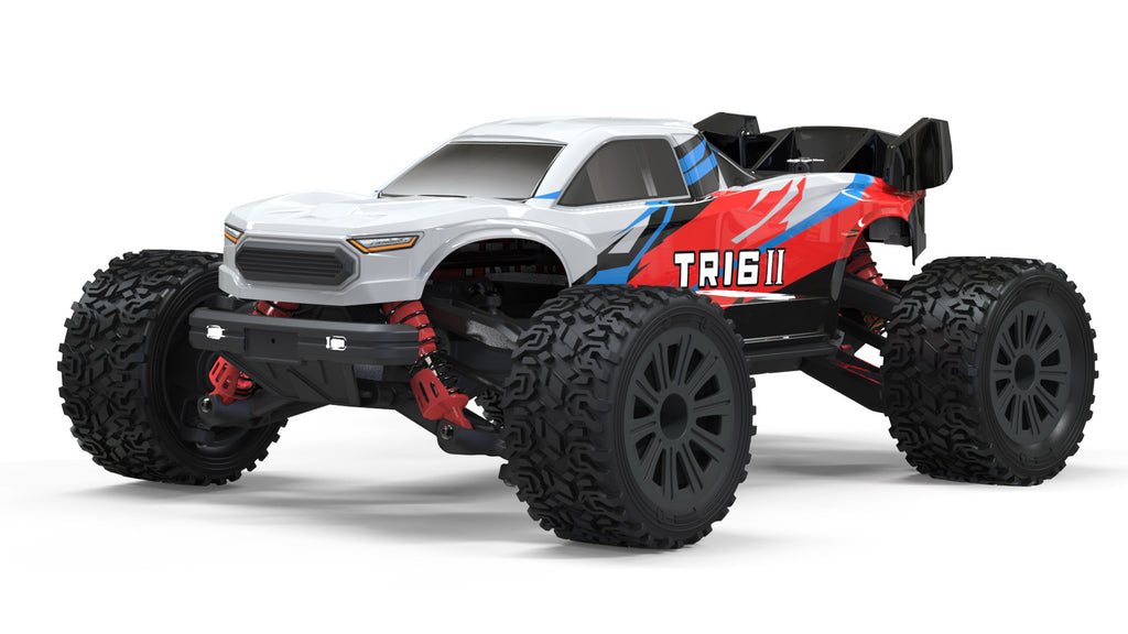 PD RACING - TR16 II Brushed Truggy 1:16 SCALE READY TO RUN WITH 2S LIPO (30mph) - PD304T