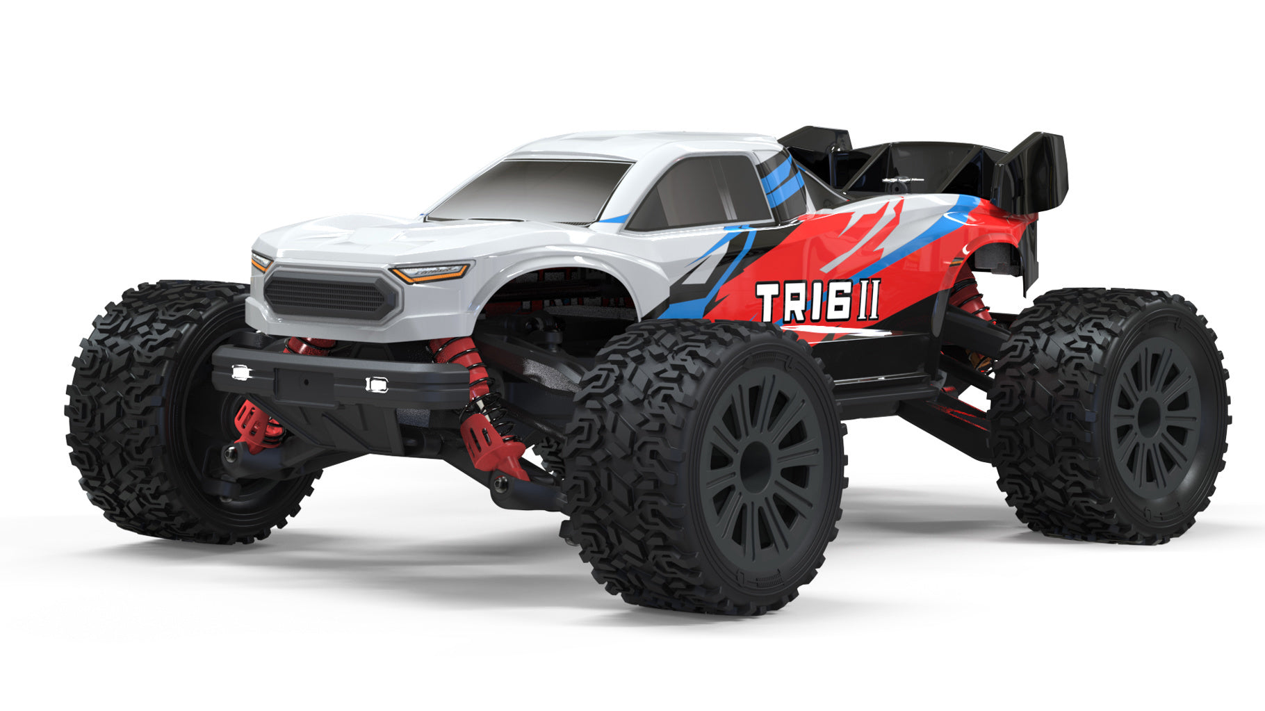 PD RACING - TR16 II Brushed Truggy 1:16 SCALE READY TO RUN WITH 2S LIPO (30mph) - PD304T
