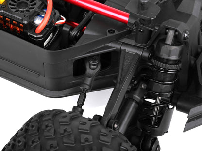 PD RACING - 1/10 4wd Radio Controlled RC BASHER Truck TK10 4S Brushless Truck (55MPH) - PD860R (No battery (IC5 plug) or charger included)