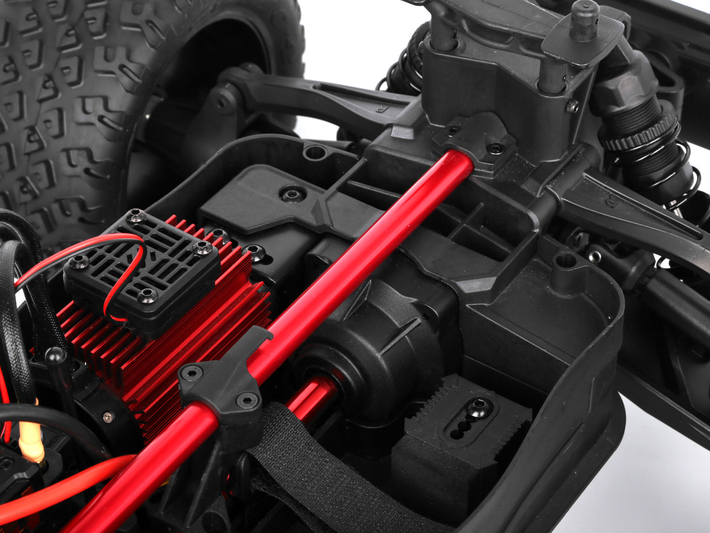 PD RACING - 1/10 4wd Radio Controlled RC BASHER Truck TK10 4S Brushless Truck (55MPH) - PD860R (No battery (IC5 plug) or charger included)