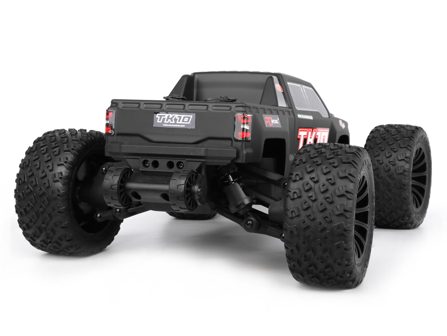PD RACING - 1/10 4wd Radio Controlled RC BASHER Truck TK10 4S Brushless Truck (55MPH) - PD860R (No battery (IC5 plug) or charger included)