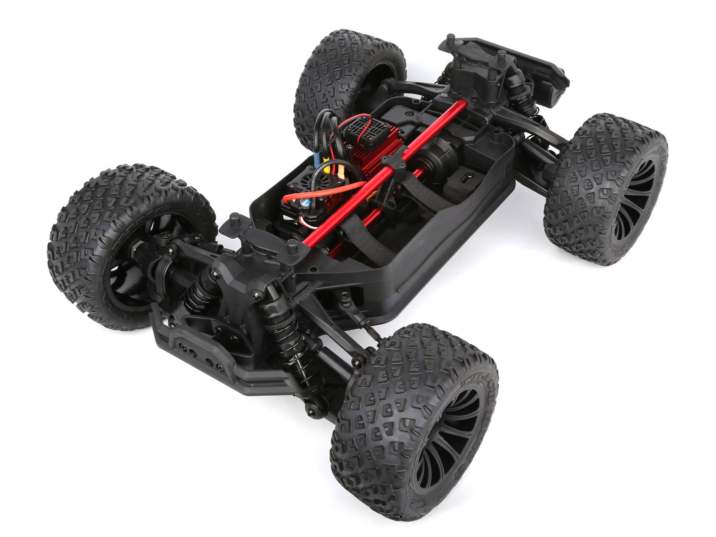 PD RACING - 1/10 4wd Radio Controlled RC BASHER Truck TK10 4S Brushless Truck (55MPH) - PD860R (No battery (IC5 plug) or charger included)