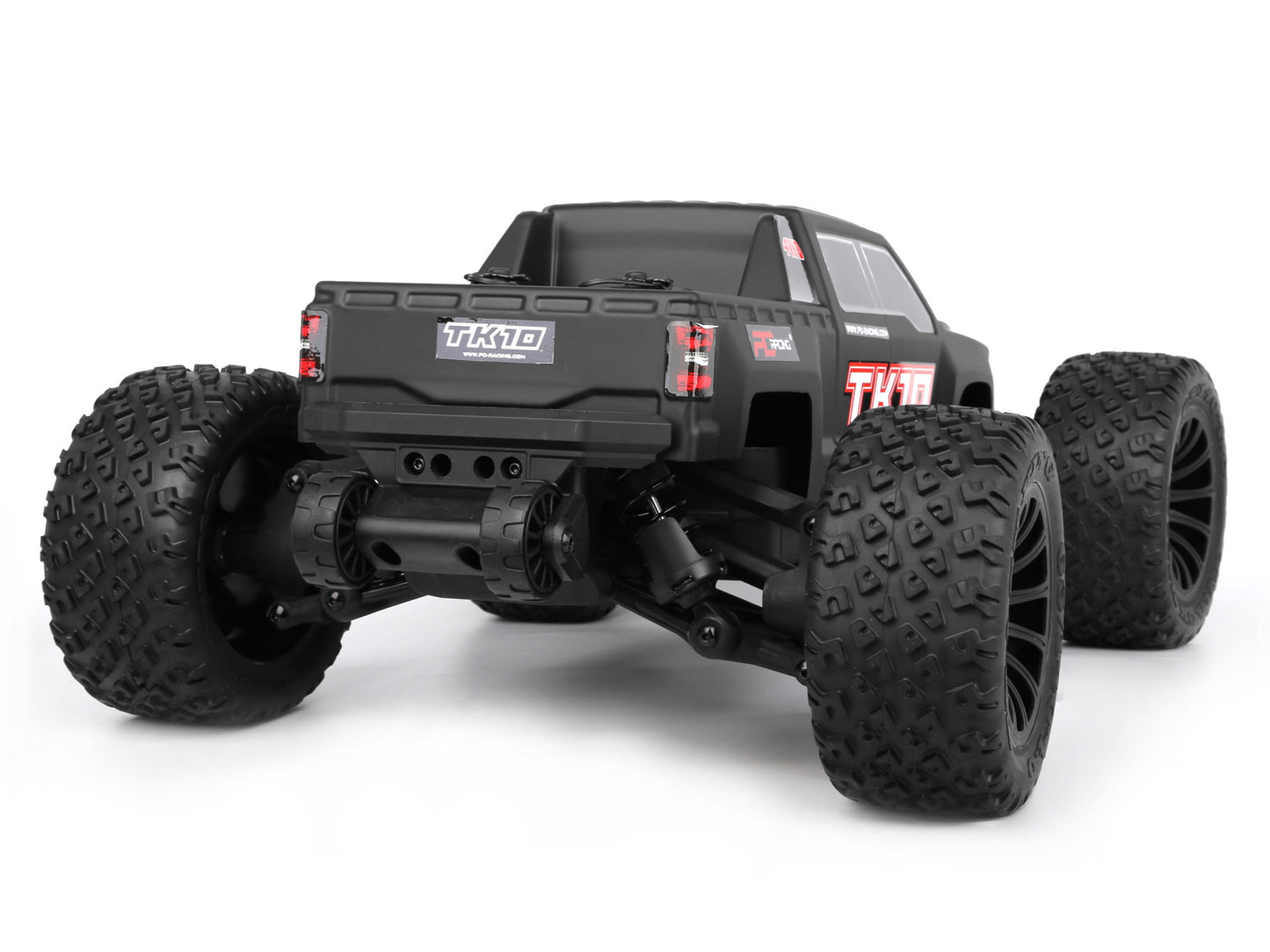 PD RACING - TK10 1/10 BRUSHED Radio Control BASHER Truck RTR - w/Battery, Radio & Charger - PD860T (up to 2S Lipo Capable)
