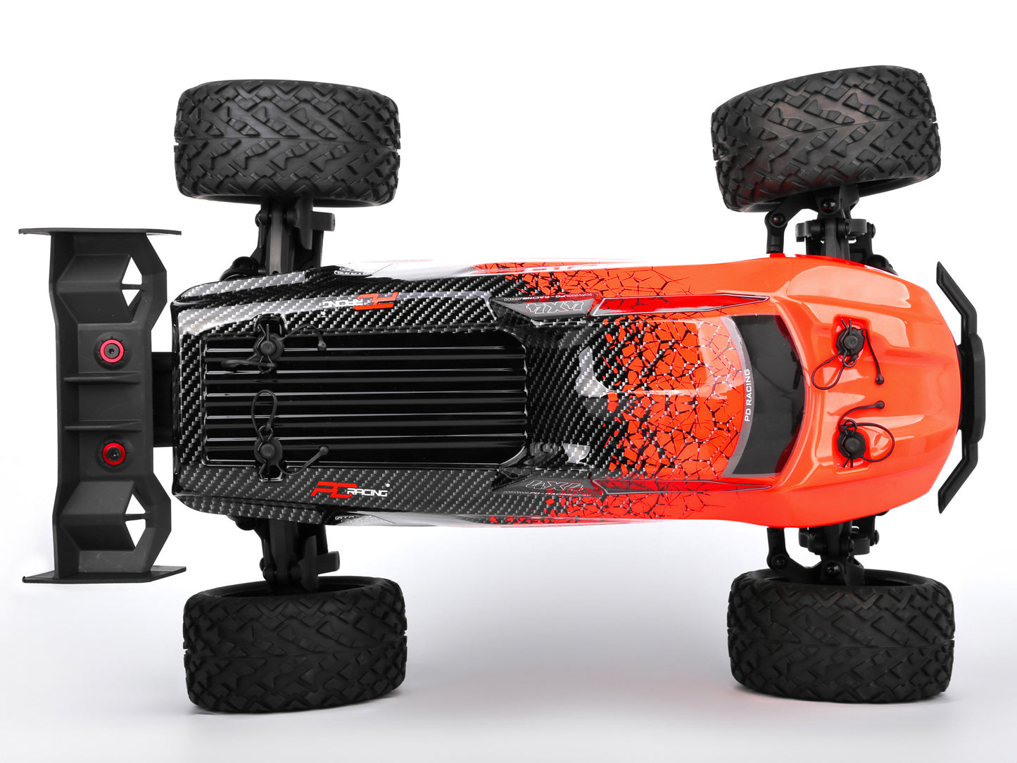 PD RACING - 1/10 4wd Radio Controlled RC BASHER Truck TR10 4S Brushless Truggy (55MPH) - PD861R (No battery (IC5 plug fitted) or charger included)