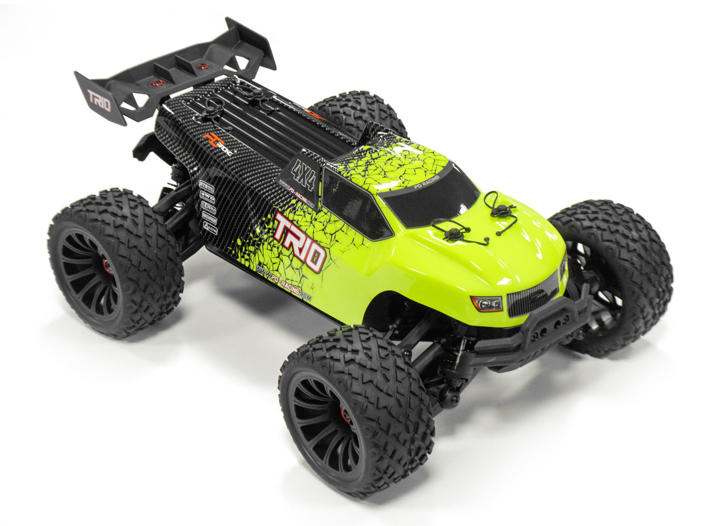 STORE DEMO - PD RACING - TR10 1/10 Radio Control BRUSHED Truggy BASHER 100% RTR - w/Radio, Battery & Charger - PD861T (Up to 2S Lipo Capable)