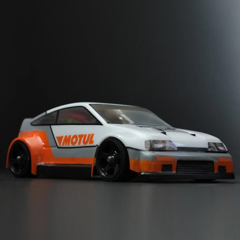 PHAT BODIES - 1/12 Mugen CRX for MINI GT12 Kamtec / Mardave / Mini Assassin & Batt Cave JOK3R (CLEAR BODY) (160mm wide by 175mm wheelbase)