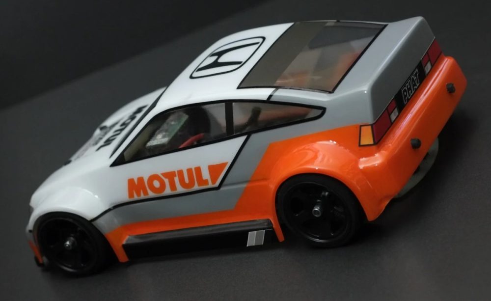 PHAT BODIES - 1/12 Mugen CRX for MINI GT12 Kamtec / Mardave / Mini Assassin & Batt Cave JOK3R (CLEAR BODY) (160mm wide by 175mm wheelbase)