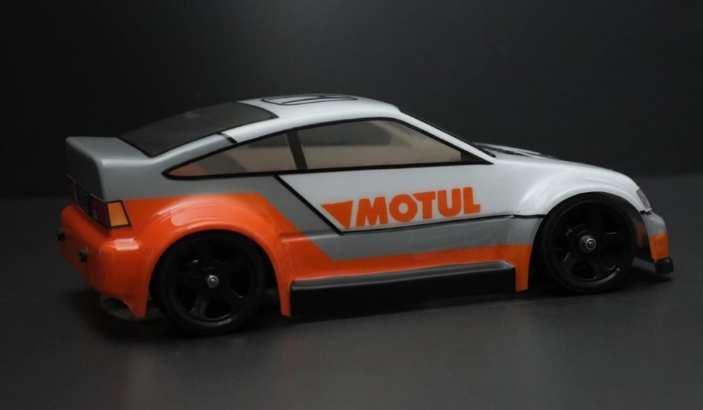 PHAT BODIES - 1/12 Mugen CRX for MINI GT12 Kamtec / Mardave / Mini Assassin & Batt Cave JOK3R (CLEAR BODY) (160mm wide by 175mm wheelbase)