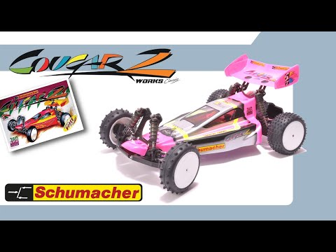 Schumacher - 2WD 1/10 RC Buggy Cougar 2 Works Classic - Kit - W/Wheels, Tyres & Body - K216