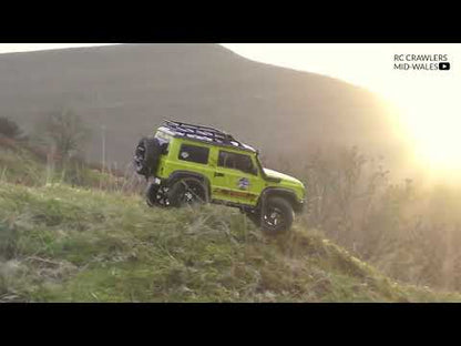 FTX - OUTBACK 3.0 1/10th PASO Rock Crawler RTR (Radio, Battery & Charger Included) 1:10 TRAIL CRAWLER - YELLOW