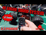 GT Power - Simulation RC Engine Sound System Simulator with 58 Pre-Programmed Sound Effects (works in-line with ESC RX wire)