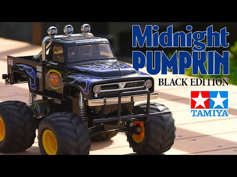 TAMIYA 58547 - Midnight Pumpkin - 1/12 2WD TRUCK (Black Edition CW01) INC's ESC & MOTOR