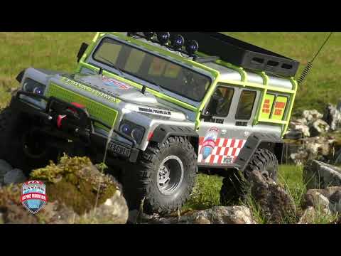 FTX - KANYON 4X4 MOUNTAIN RESCUE 2-SPEED RC RTR 1:10 XL ROCK CRAWLER - FTX5563R (working winch & lights)