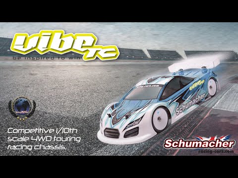 Schumacher Vibe TC - 4WD Starter Chassis Kit for 1/10th RC Touring Car Racing - Chassis only, no electrics, body or wheels etc