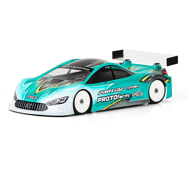 PROTOFORM - P63 PRO-LITE (0.5MM) 1/10 CLEAR BODYSHELL 190MM TC CAR - PRM158020