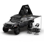 Rlaarlo - JK07 PRO Brushless 1/7 Scale RC Rock Crawler Truck RTR - Black (2S & 3S LiPo Version) - JK07-PRO-BLACK