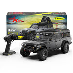 Rlaarlo - JK07 PRO Brushless 1/7 Scale RC Rock Crawler Truck RTR - Black (2S & 3S LiPo Version) - JK07-PRO-BLACK