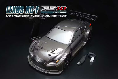 Yokomo - 1/10 Rookie Speed RS1.0 Ready To Run RC Touring Car - LEXUS RC F GT3 Body - RSR-LFGT3RTR-1