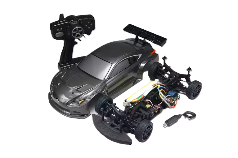 Yokomo - 1/10 Rookie Speed RS1.0 Ready To Run RC Touring Car - LEXUS RC F GT3 Body - RSR-LFGT3RTR-1