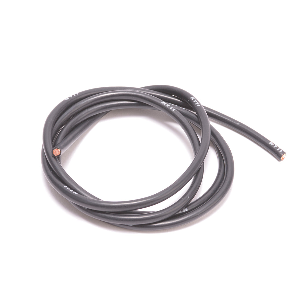 RipTech RC - RipTech RC - 11AWG High Flex Wire - 1M - Black - RT0011