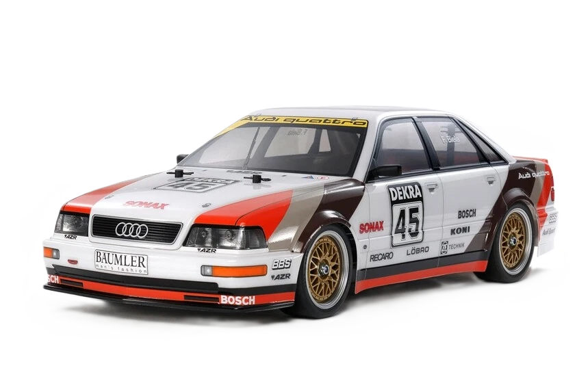 Tamiya - 1/10 Audi V8 Touring Body Shell 190mm - Clean Lexan - 51653
