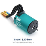 SKY RC - FuriaX Supa 3650 (3.175mm shaft) Brushless Motor 4000KV (540 1/10 Size) - (Roughly 16T Brushed equivalent) SK-400035-02