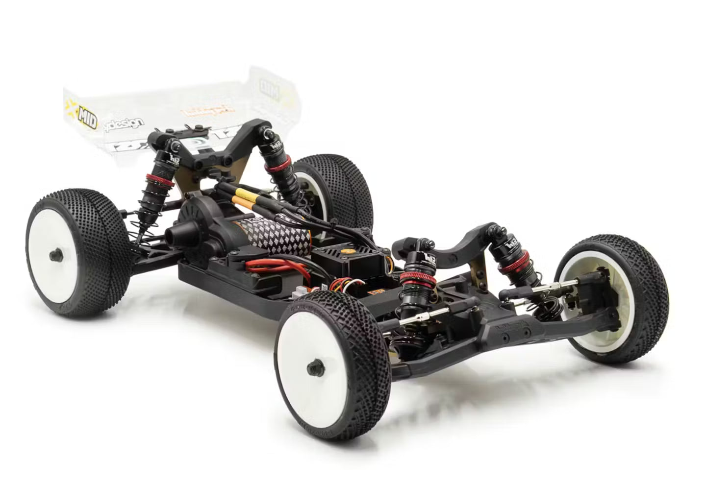 HOBBYTECH - XMID 2WD 1/10TH BRUSHLESS BUGGY RTR INC 5200mah LIPO BATTERY & CHARGER - HT-1.XMID.RTR-PACK - (Entry Level Competition Buggy)