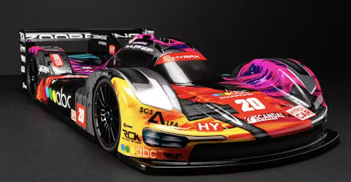 ZooRacing - Hyrax (Hyper Car) - 1/10 RC Touring Car Body - 0.7mm Thickness - ZR-0020-07 (Fits only low shock mounted 1/10 Cars such as a Schumacher Mi9)
