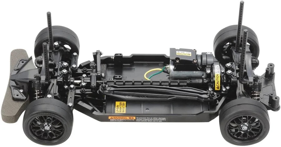 Tamiya - 1/10 RC Car Kit Mercedes CLK AMG '02 TT-02 - 58722 (ESC & Motor Included - Requires Radio, Servo, Battery, Charger, PS Spray & Assembly)