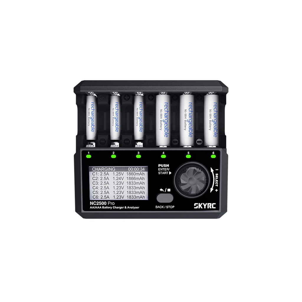SKY RC - SKY RC NC2500 Pro AA/AAA DC Charger - SK-100185