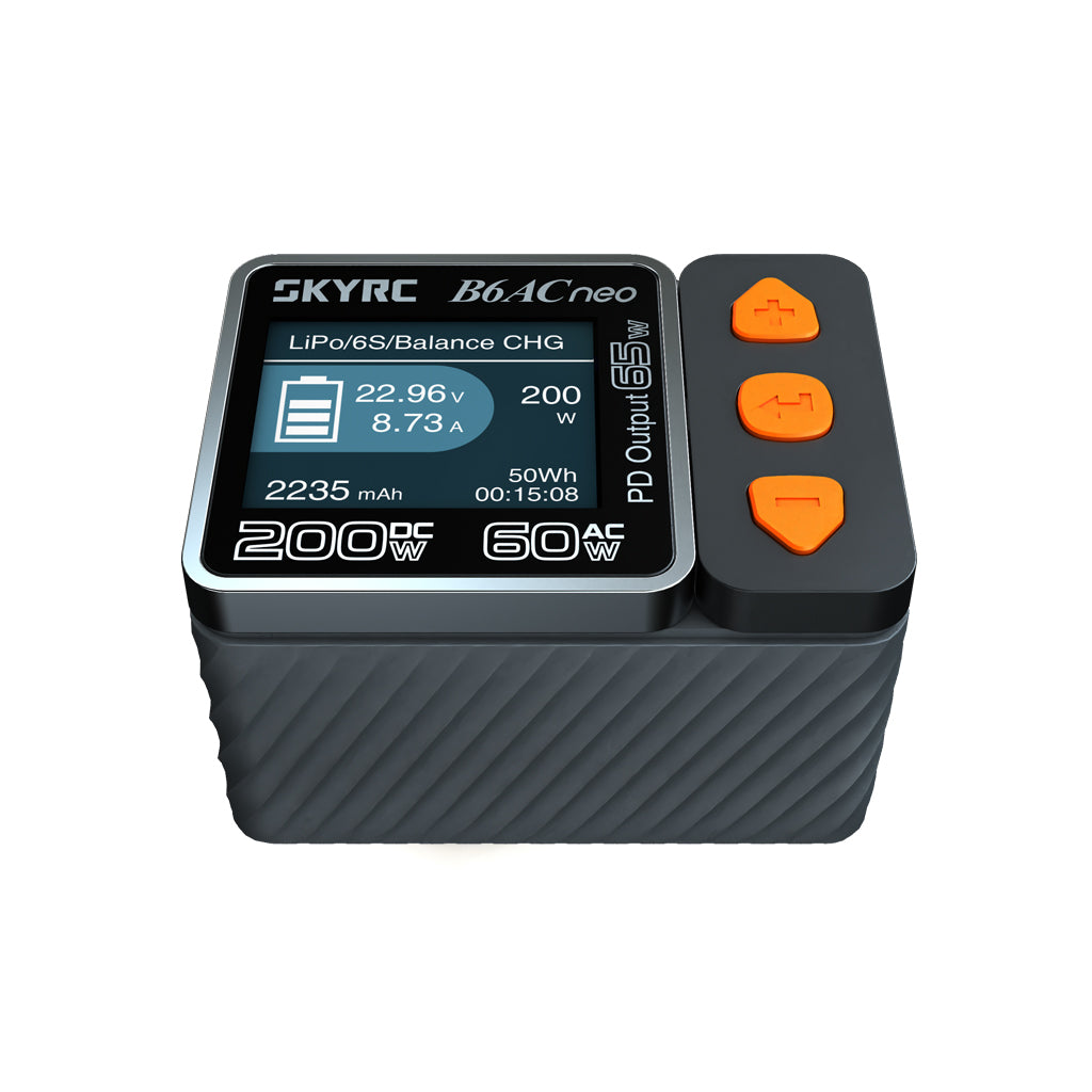 SKY RC - B6ACNEO AC/DC 10A 1-6S LiPo/LiFe/LiIon/LiHV BATTERY CHARGER - SK-100200