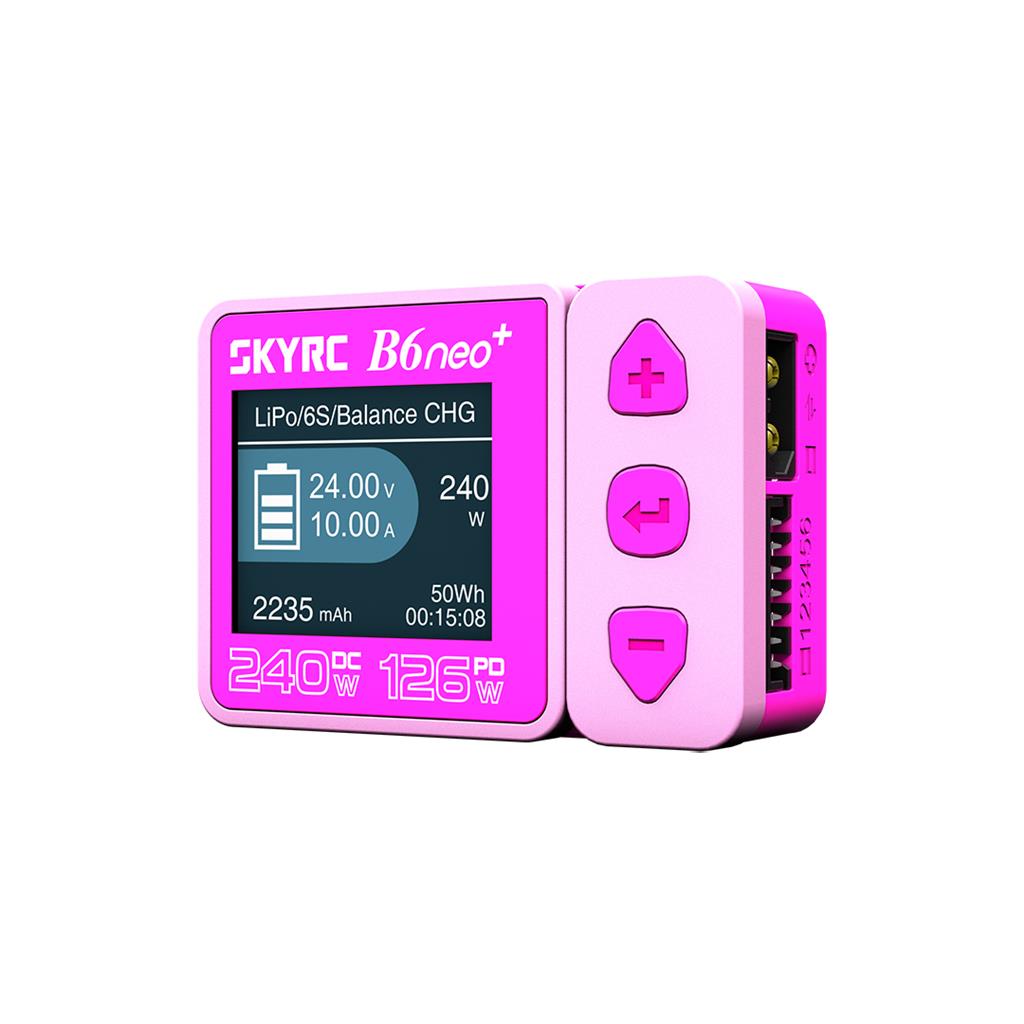 SKY RC - SKY RC B6neo+ DC Smart Charger - Pink - SK-100211-04