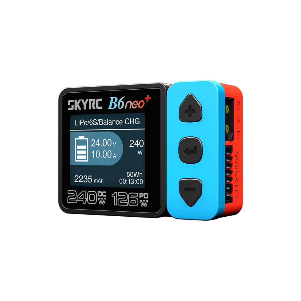 SKY RC - SKY RC B6neo+ DC Charger - Red/Blue - SK-100211