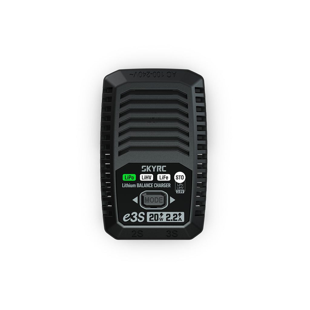 SKY RC - e3S 2s/3s AC Mains Charger (Perfect Lipo Starter Charger) - SK-100219-03